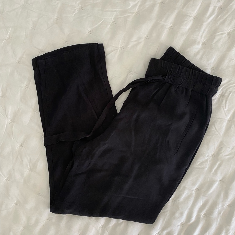 All Saints, Tailia Black Ankle Pants, Size Small